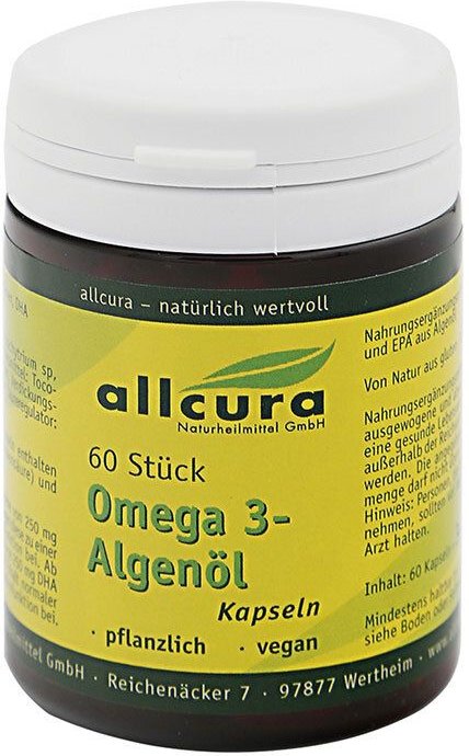 Omega-3 Algenöl Kapseln 60 St