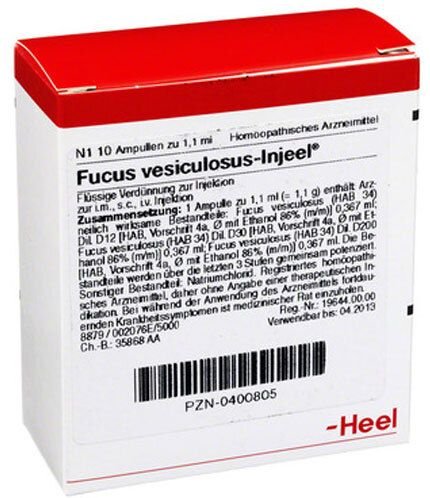 Fucus Vesiculosus Injeel Ampullen 10 St