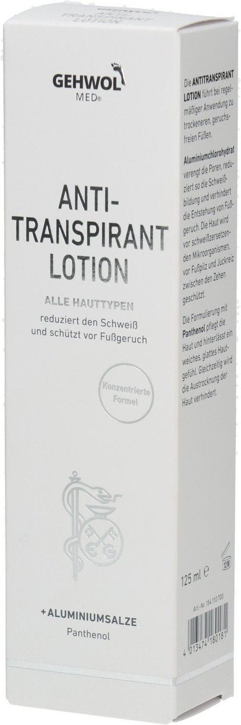 Gehwol MED Antitranspirant Lotion 125 ml