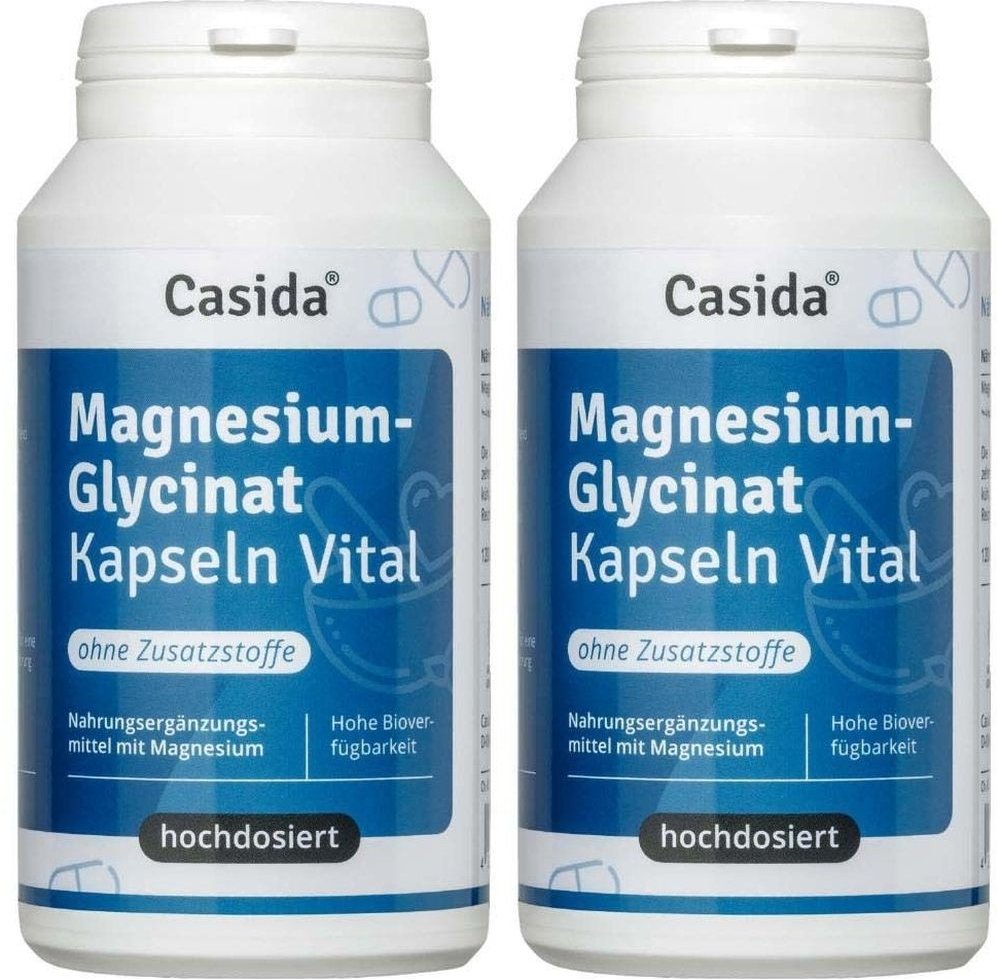 Magnesium Glycinat Kapseln Vital 2x 2x120 St
