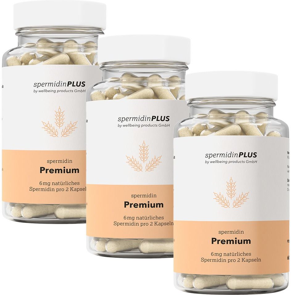 Spermidinplus Premium Kapseln x3 3x60 St