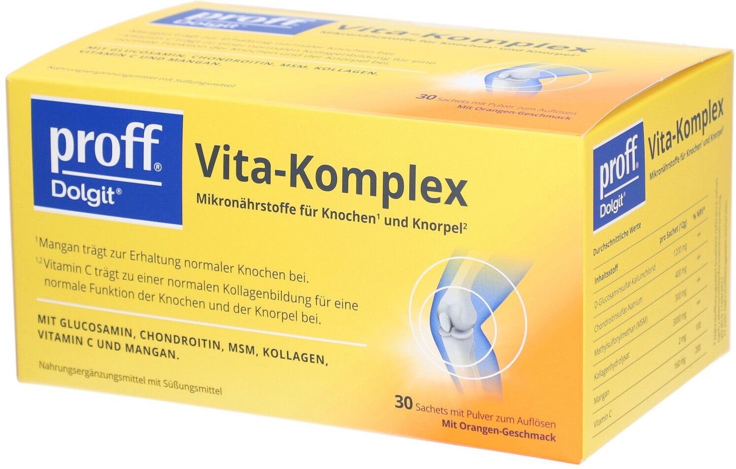 Thumbnail - Proff Dolgit Vita-Komplex Pulver Sachets 30x12 g