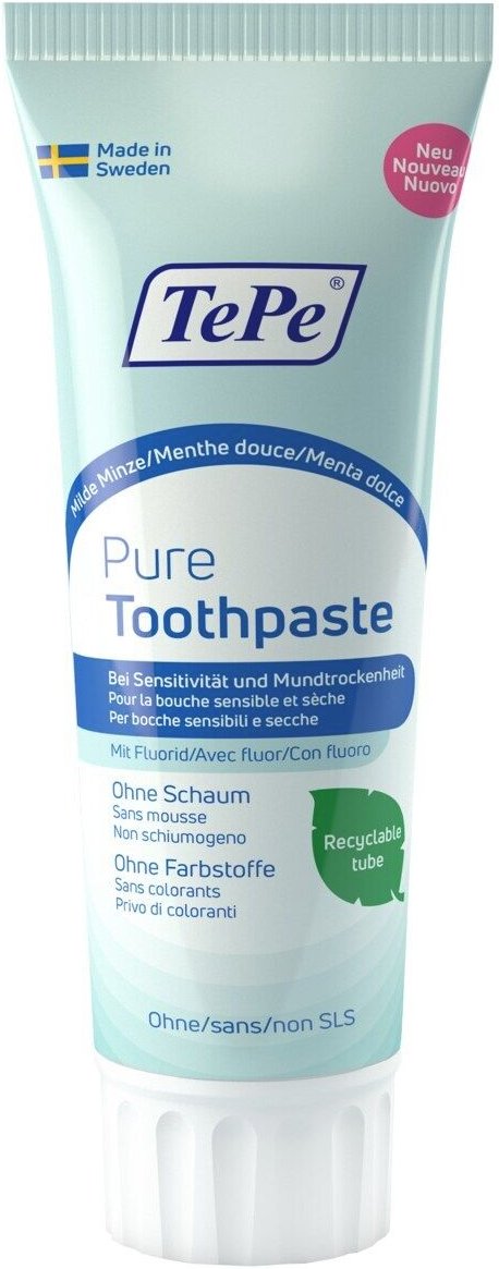 Tepe Pure Toothpaste peppermint 75 ml Zahnpasta