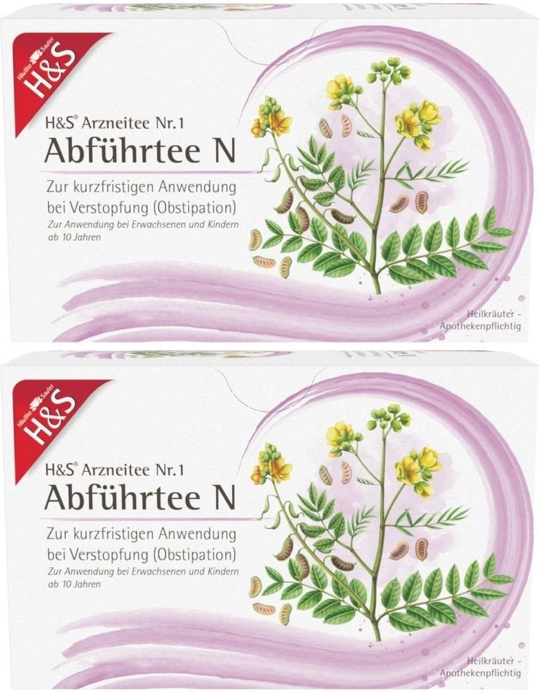 Thumbnail - H&S Abführtee N Nr. 1 x2 2x20 g Filterbeutel