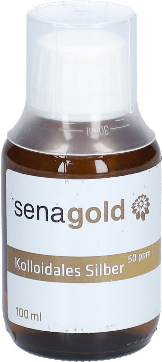 Kolloidales Silber 50 ppm flüssig 100 ml Flüssigkeit