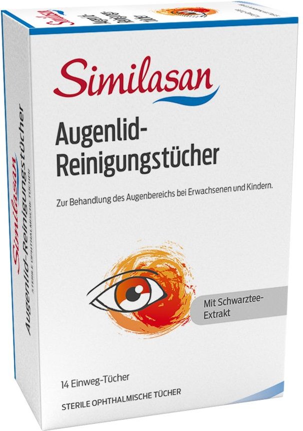 Similasan Au-Lid Reintue 14 St Tücher