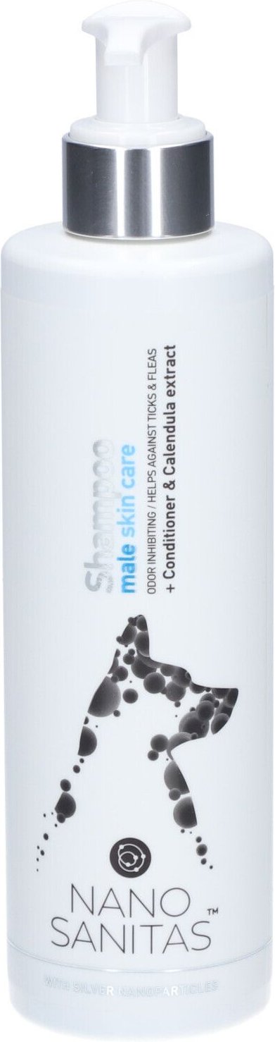 Nanosanitas Male Skin Care Silver Shampoo Dogs 250 ml