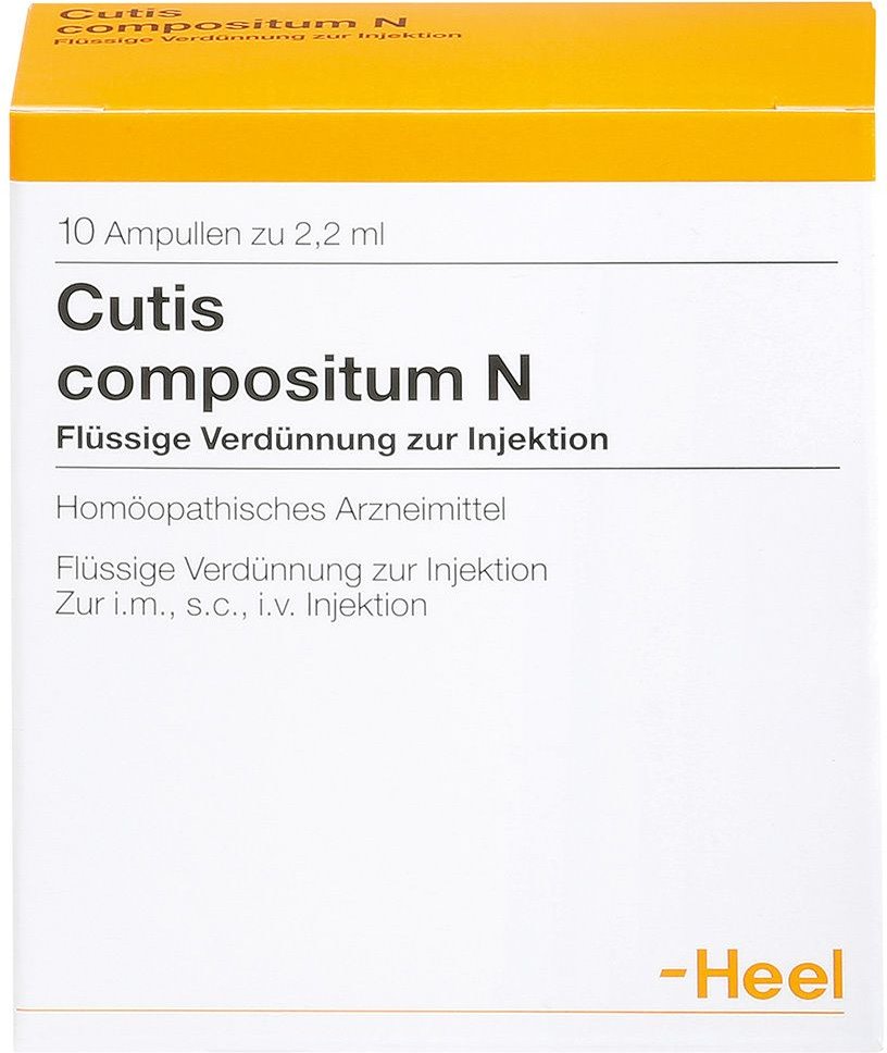 Cutis compositum N Ampullen 10 St