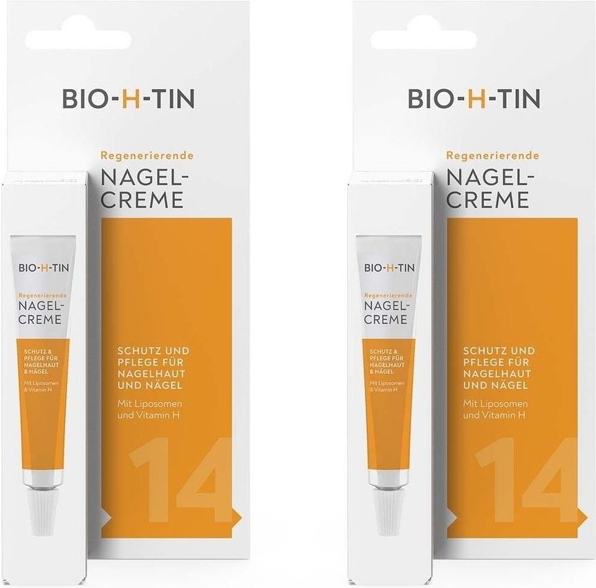 Bio-H-Tin Nagelcreme Plus 2x 2x8 ml Creme