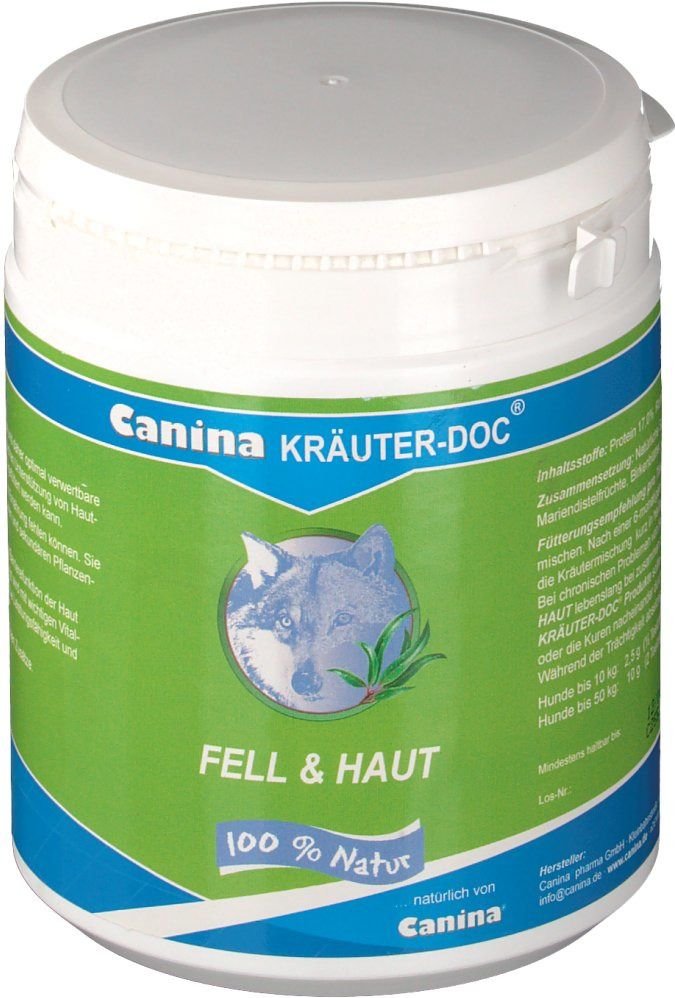 Canina Kräuter-Doc Fell&Haut Pulver vet. 300 g