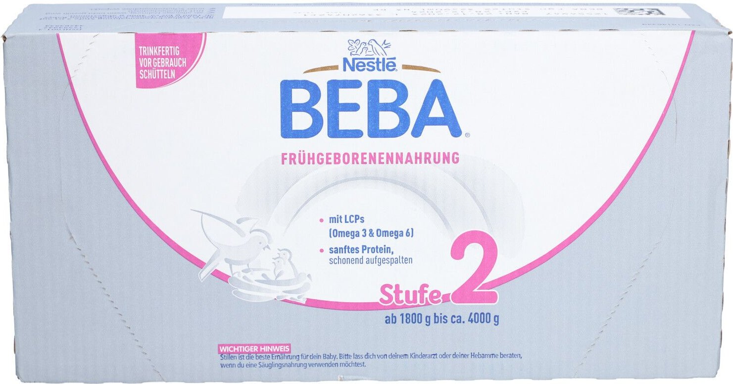 Beba Frühgeborenennahrung Stu 2 Trinkfe 32 x 90 ml Liquidum