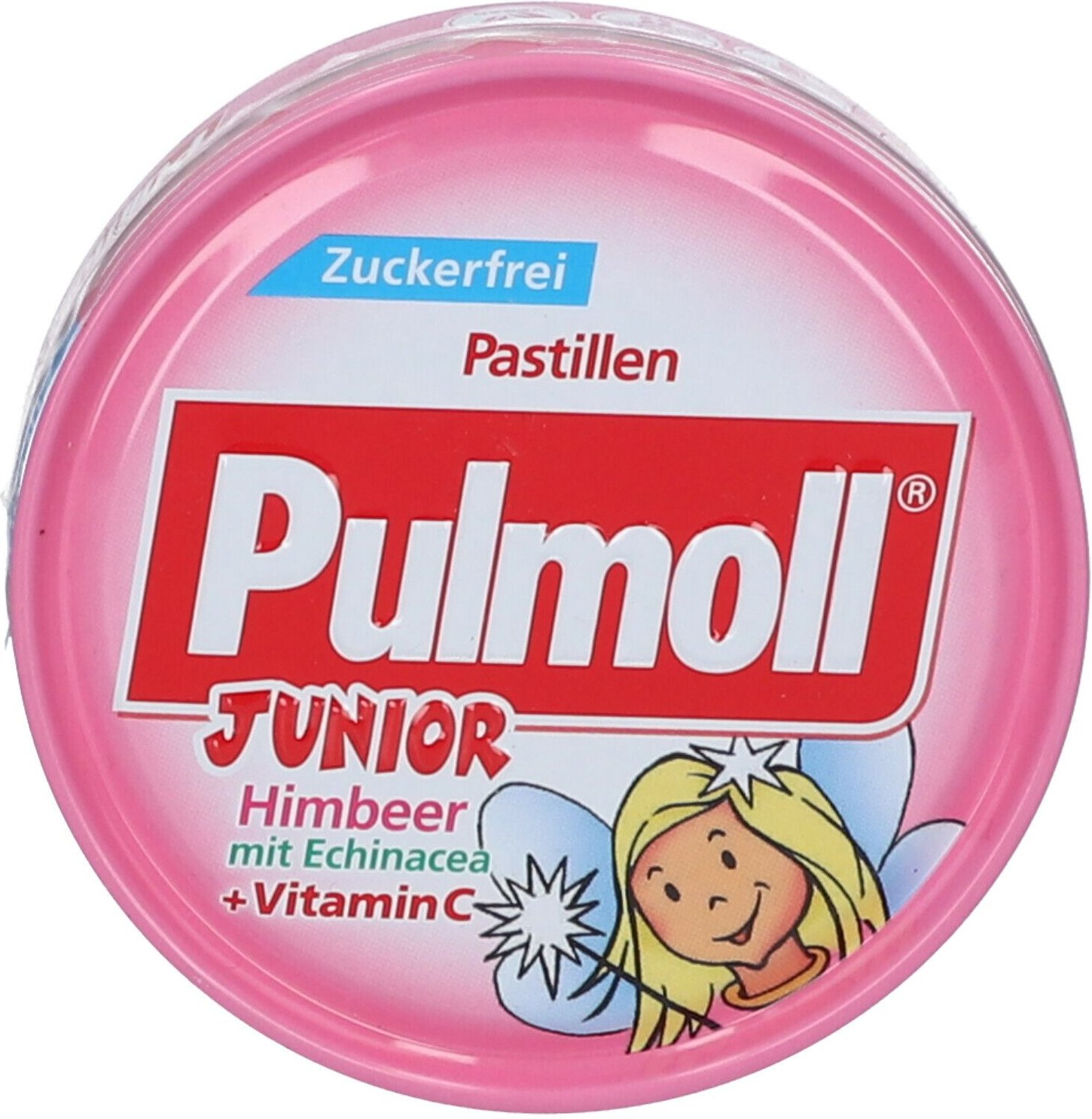 Thumbnail - Pulmoll Junior Himbeere m.Echinacea+Vit.C zf Bon. 50 g Bonbons