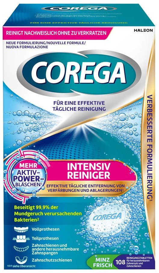 Corega Tabs Intensiv Reiniger 108 St Tabletten