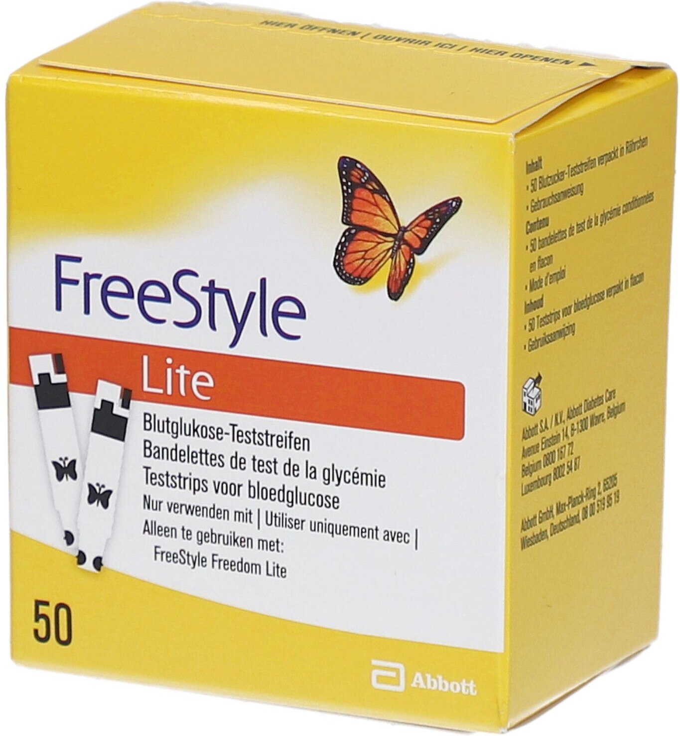 Freestyle Lite Teststreifen ohne Codieren