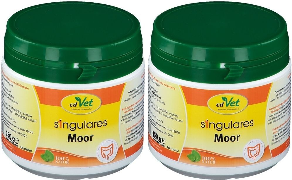 Singulares Moor Pulver vet. 2x 2x150 g