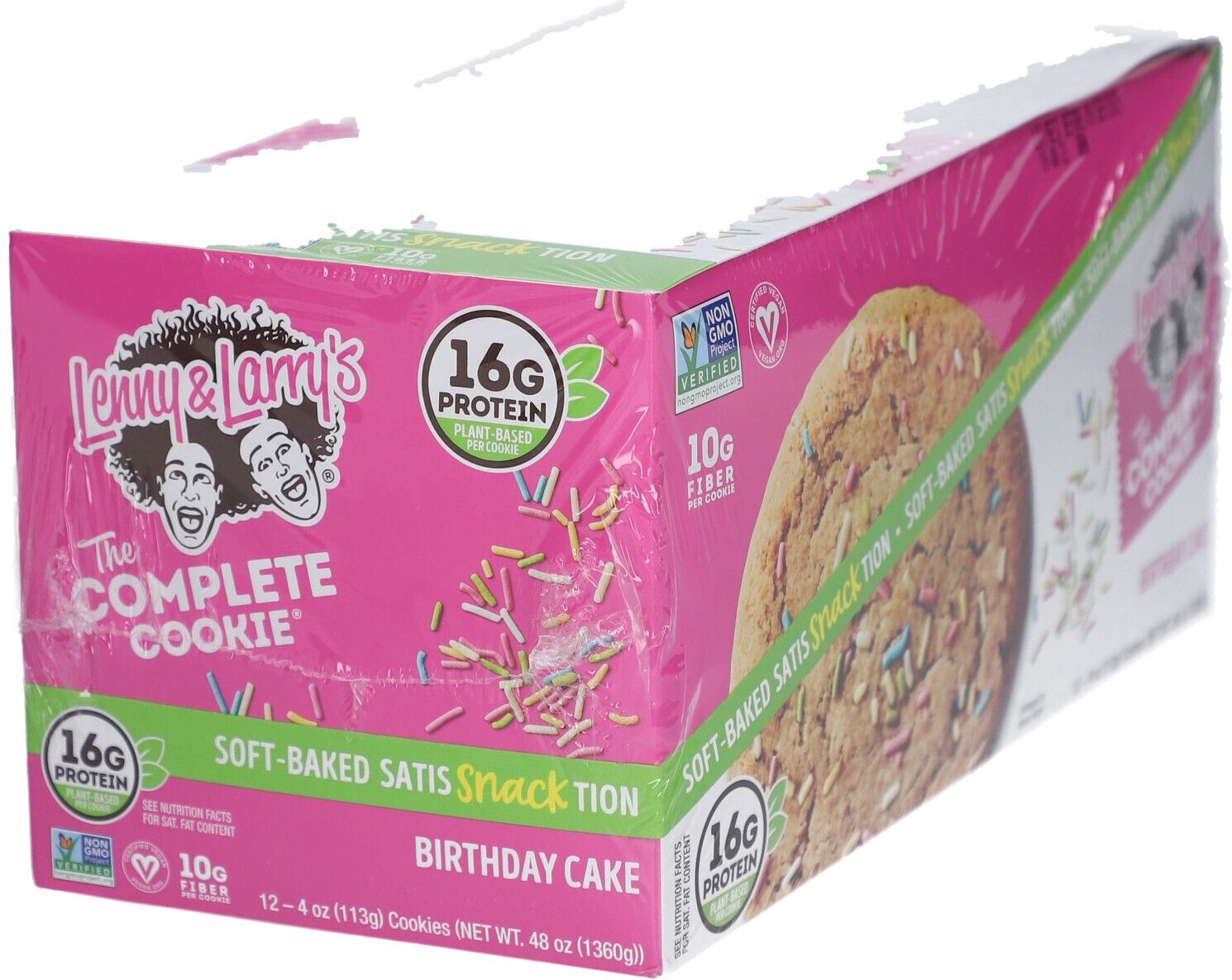 Lenny & Larry`s The Complete Cookie Birthday Cake 12x113 g