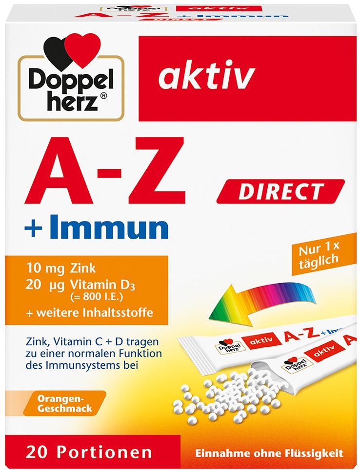 Doppelherz A-Z+Immun Direct Pellets 20 St
