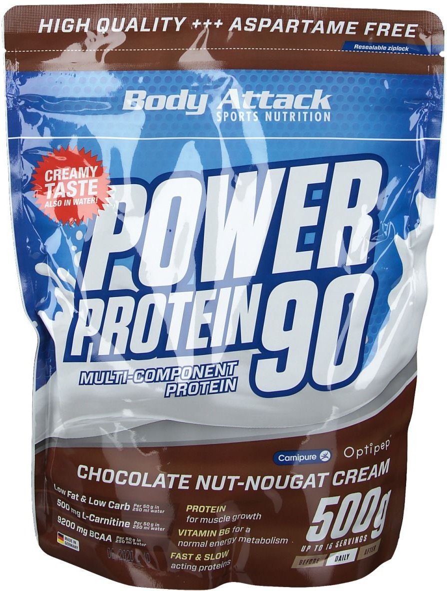 Power Protein 90 Chocolate Nut Cream Pulver 500 g