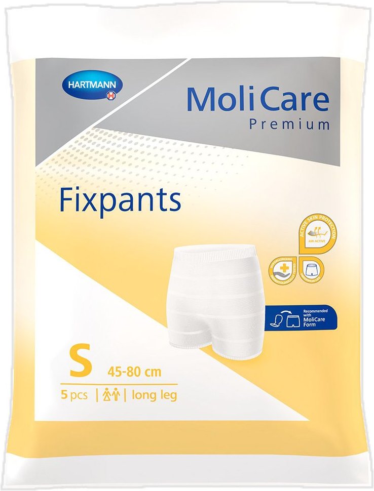 Molicare Premium Fixpants long leg Gr.S 5 St Fixierhosen