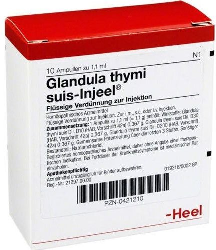 Glandula Thymi suis Injeel Ampullen 10 St