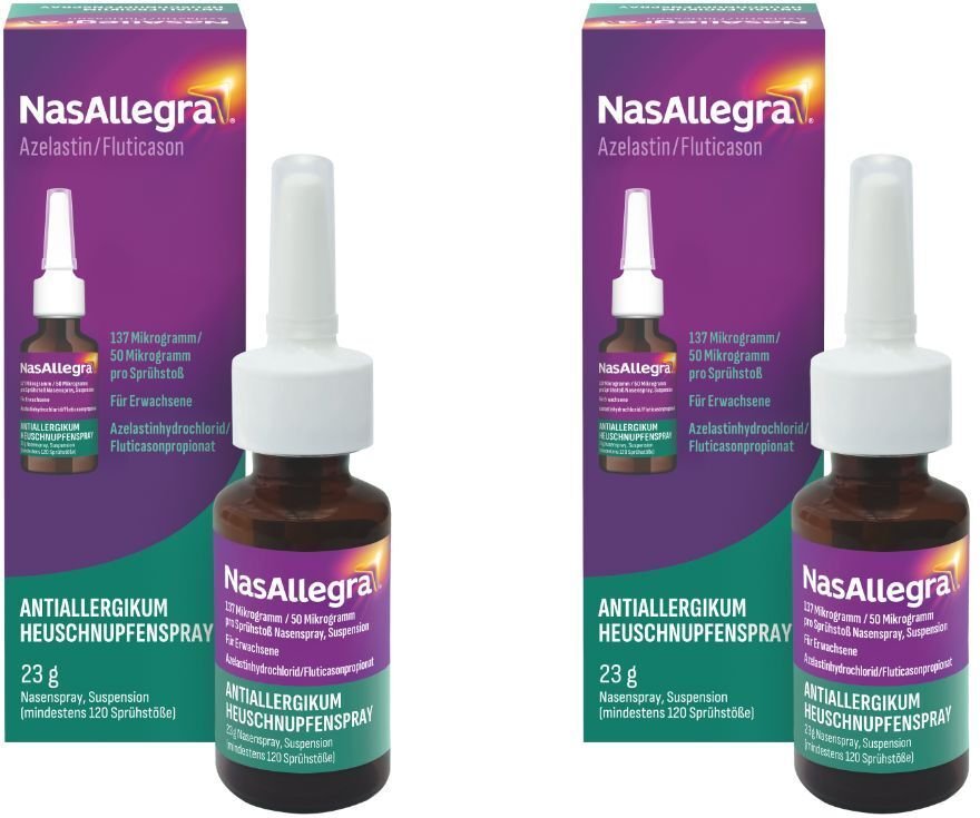 Nasallegra 137 µg/50 µg pro Sprühstoß Nasenspray 2x 2x23 g