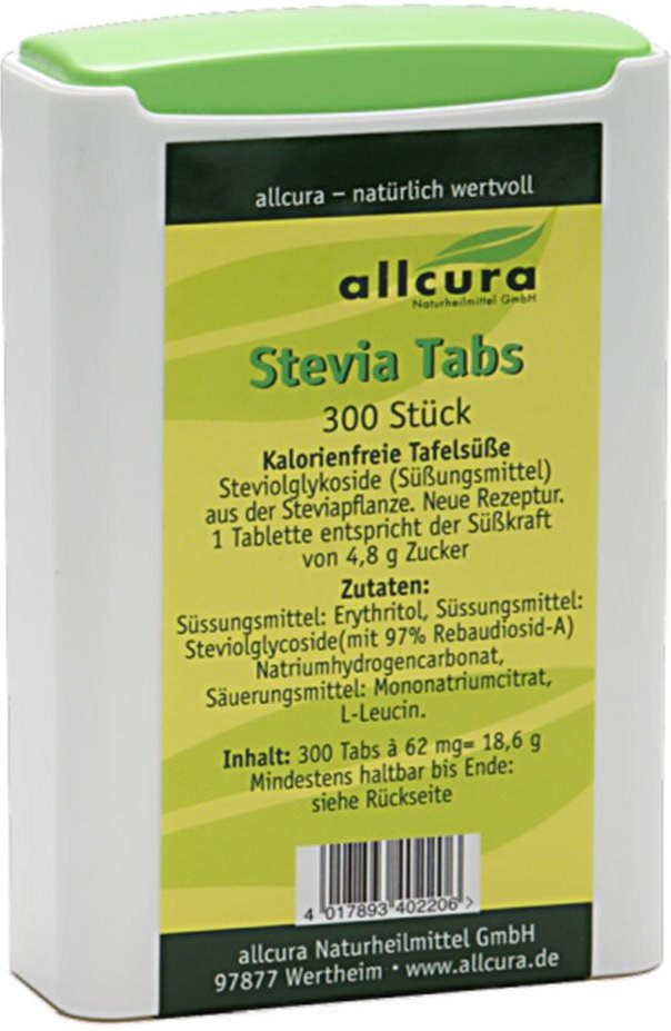 Stevia Tabs 300 St Tabletten