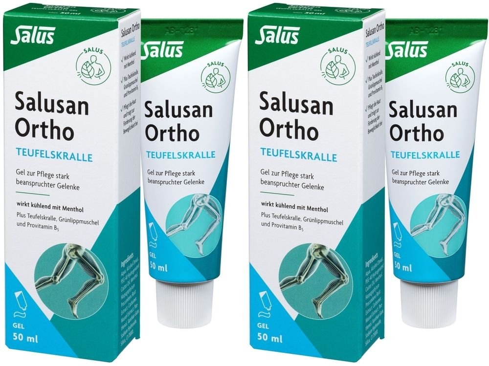 Salusan Ortho Teufelskralle Gel 2x 2x50 ml