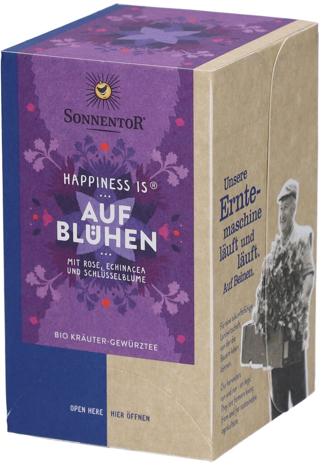 Sonnentor TEE Happiness Aufb 18 St Filterbeutel