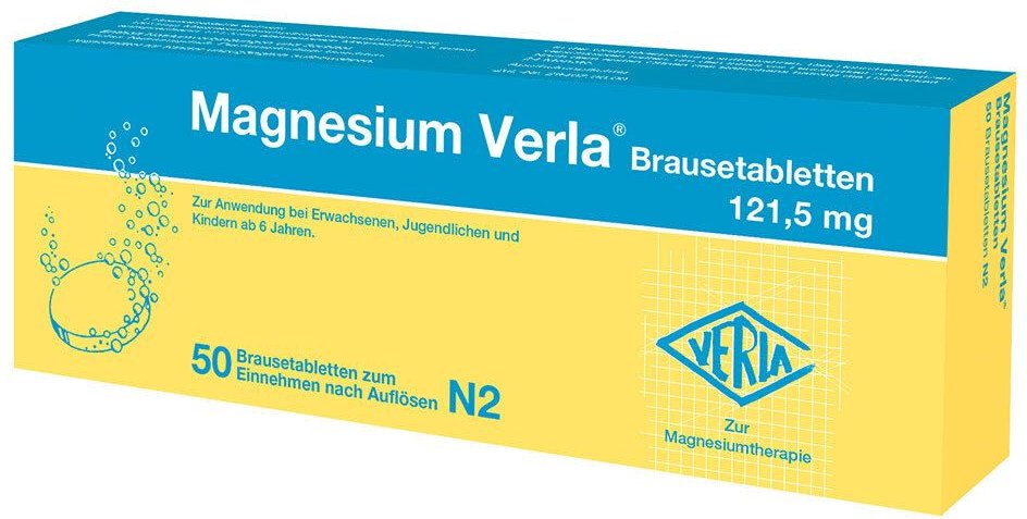 Magnesium Verla Brausetabletten 50 St