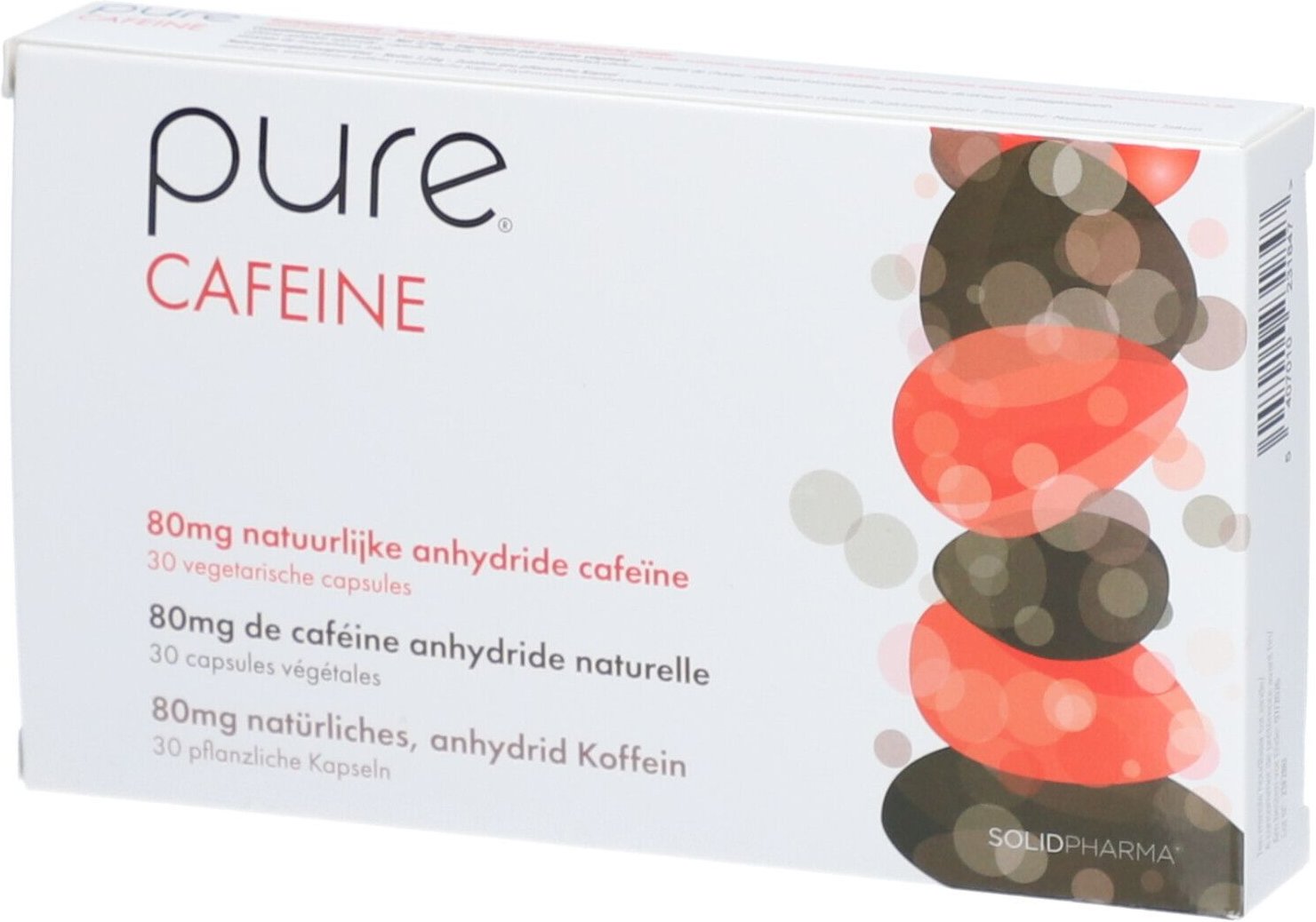 Pure Cafeine Solid Pharma 30 St Kapseln
