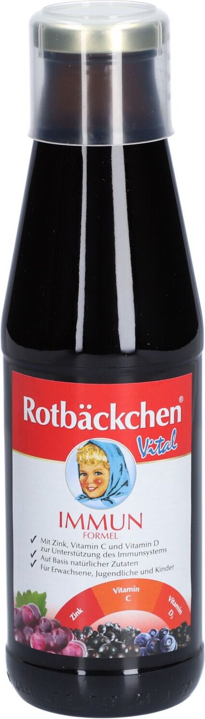 Rabenhorst Rotbäckchen Vital Immun Formel Saft 450 ml