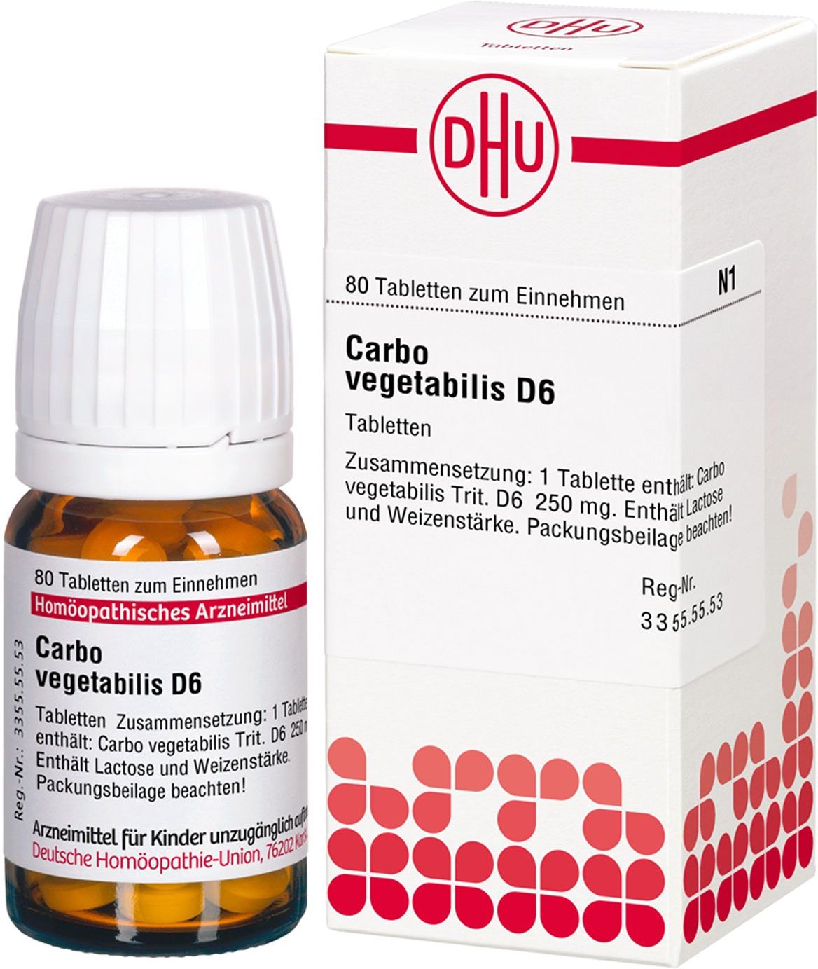 Thumbnail - DHU Carbo vegetabilis D 6 Tabletten