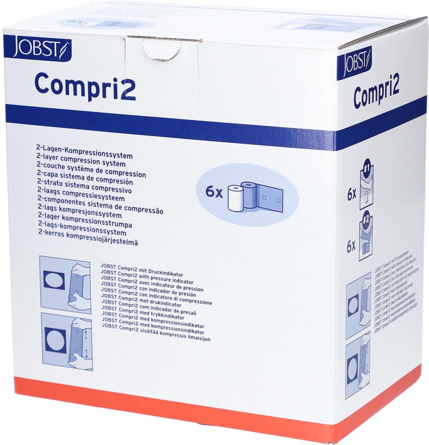 Jobst Compri2 25-32 cm 2-Lagen-Kompressionssystem 6x2 St Binden