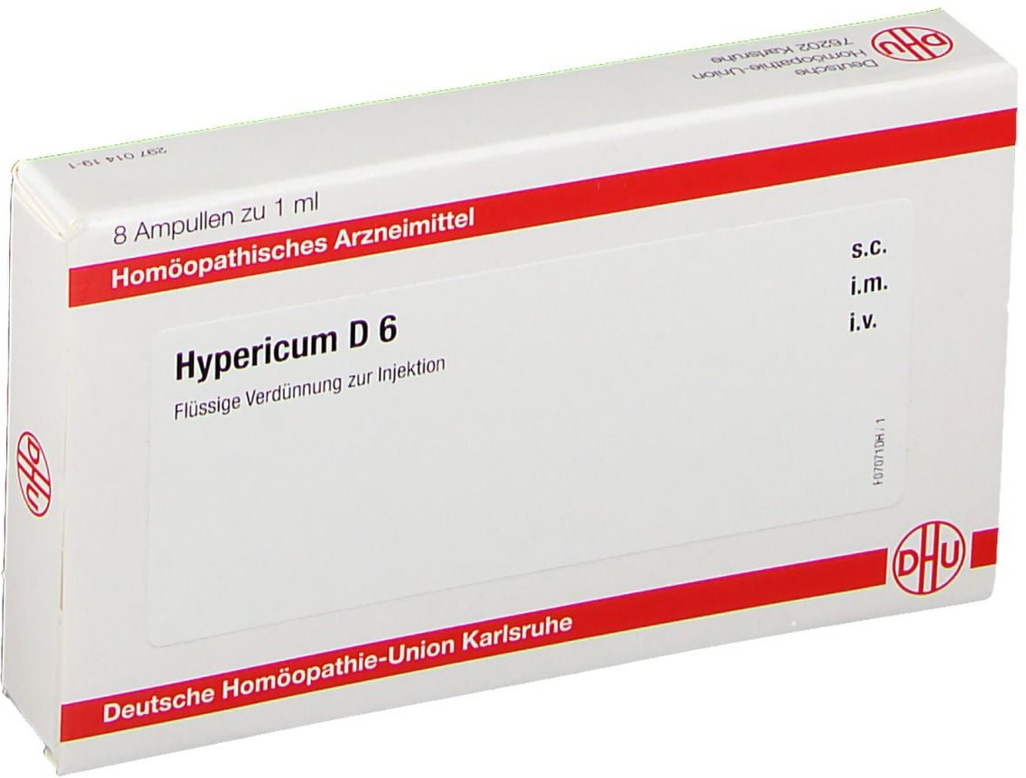 Thumbnail - Hypericum D 6 Ampullen 8x1 ml