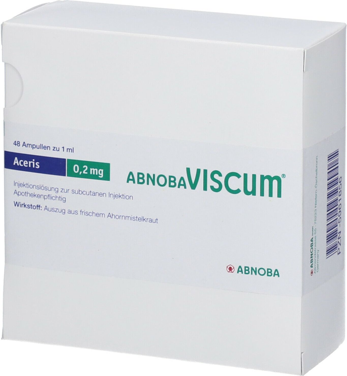 Abnobaviscum Aceris 0,2 mg Ampullen 48 St