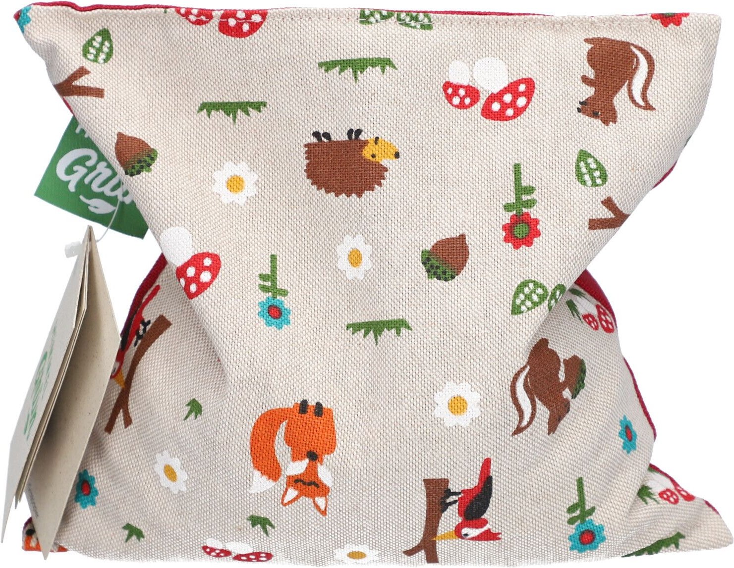 Himmelgrün Kinder Kirschkernkissen 20x20cm Waldtie 1 St Wärmekissen