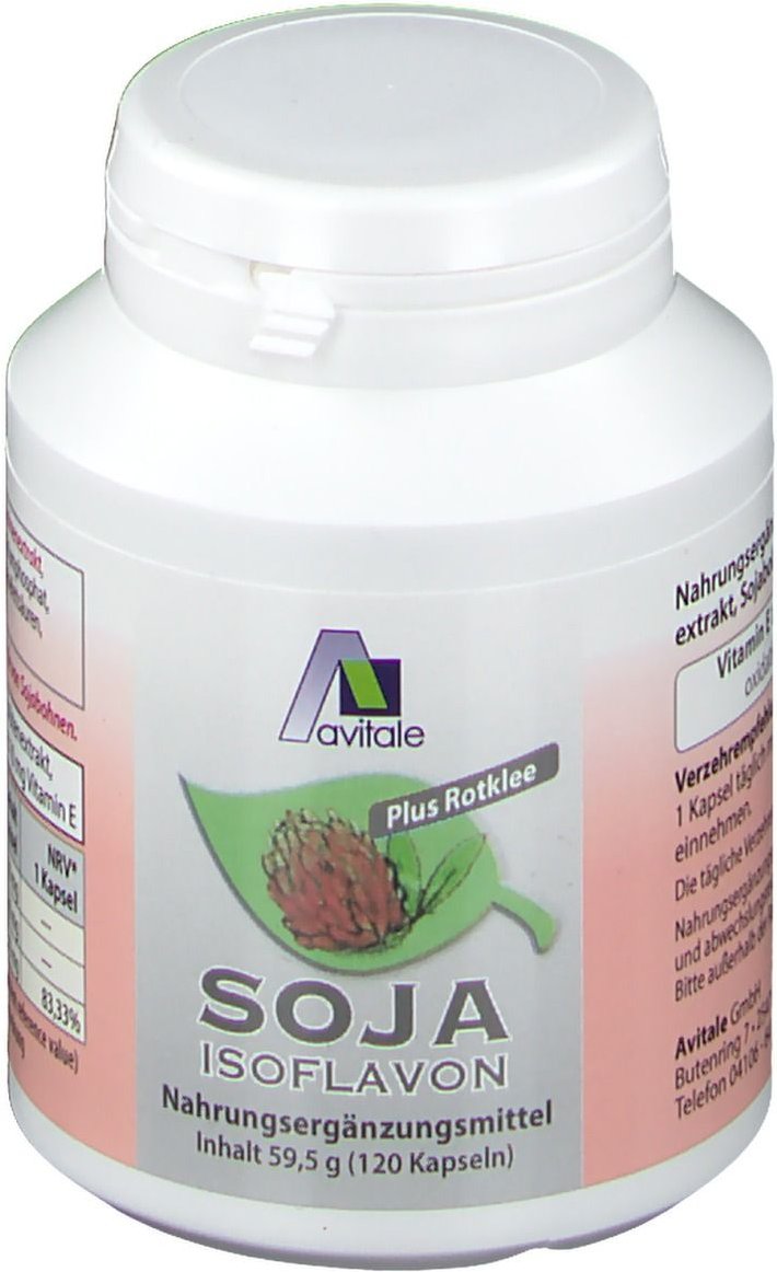 Soja Isoflavon Kapseln 60 mg+E 120 St