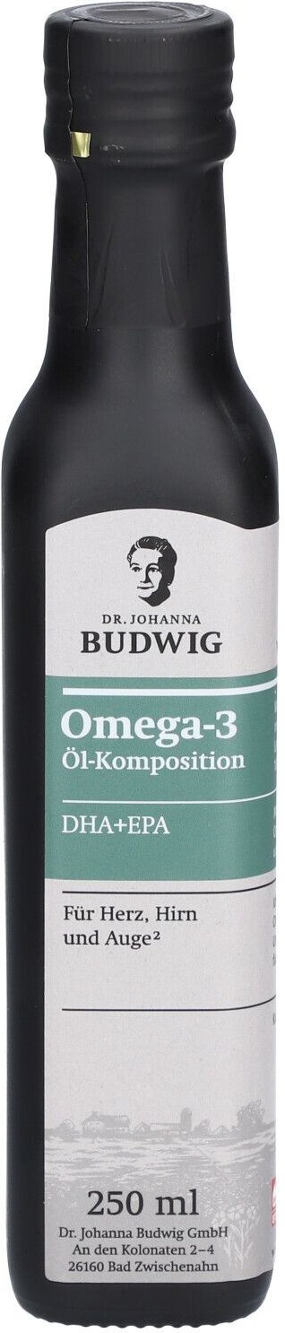 Johanna Budwig Omega-3 DHA + EPA Öl 250 ml