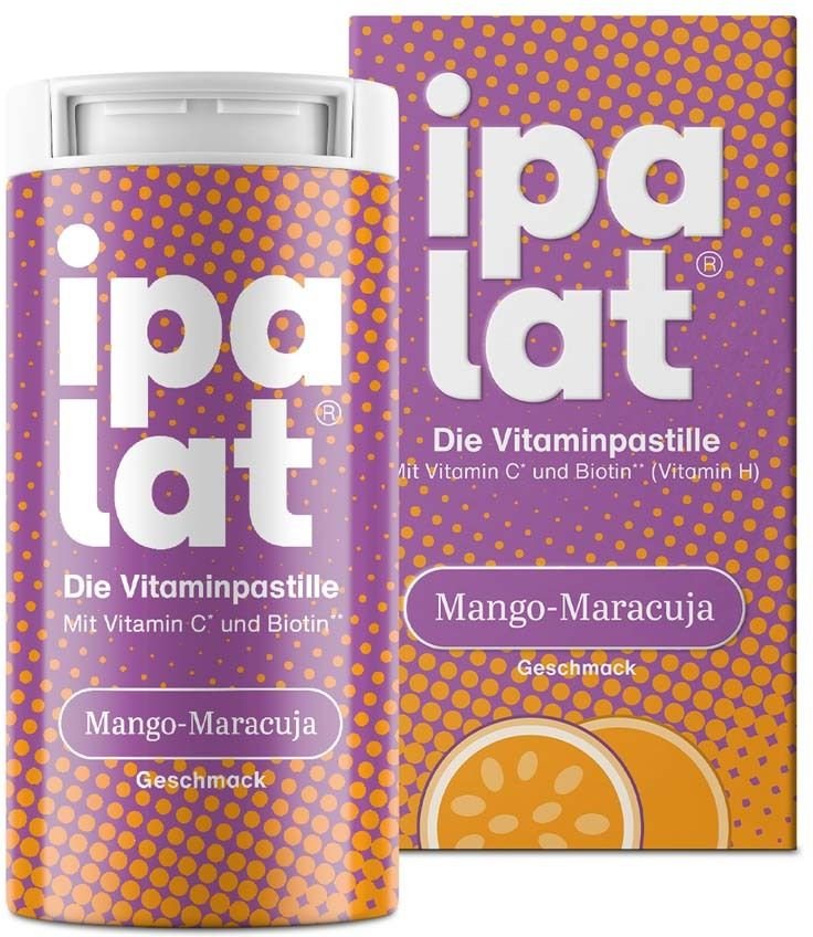 Ipalat Die Vitaminpastille Mango-Maracuja 40 St Pastillen