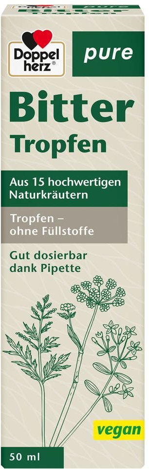 Doppelherz Bitter Tropfen pure 50 ml