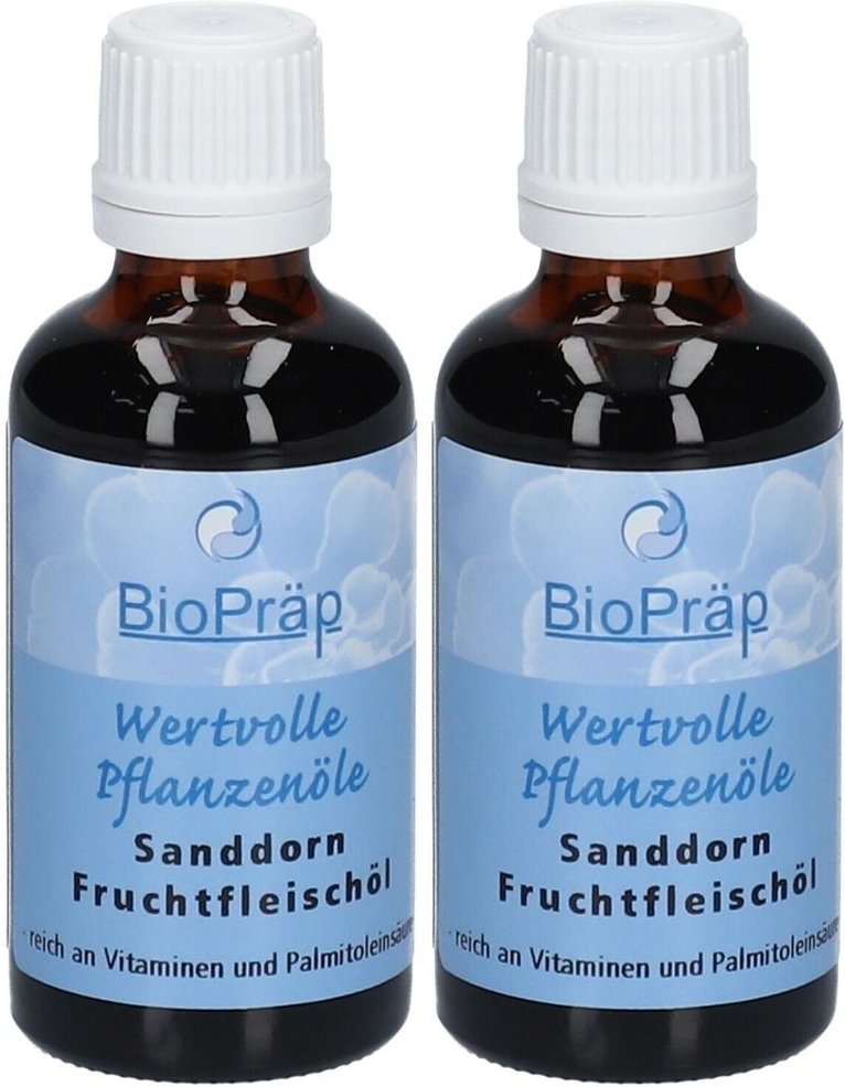 Sanddorn Fruchtfleischoel x2 2x50 ml Öl