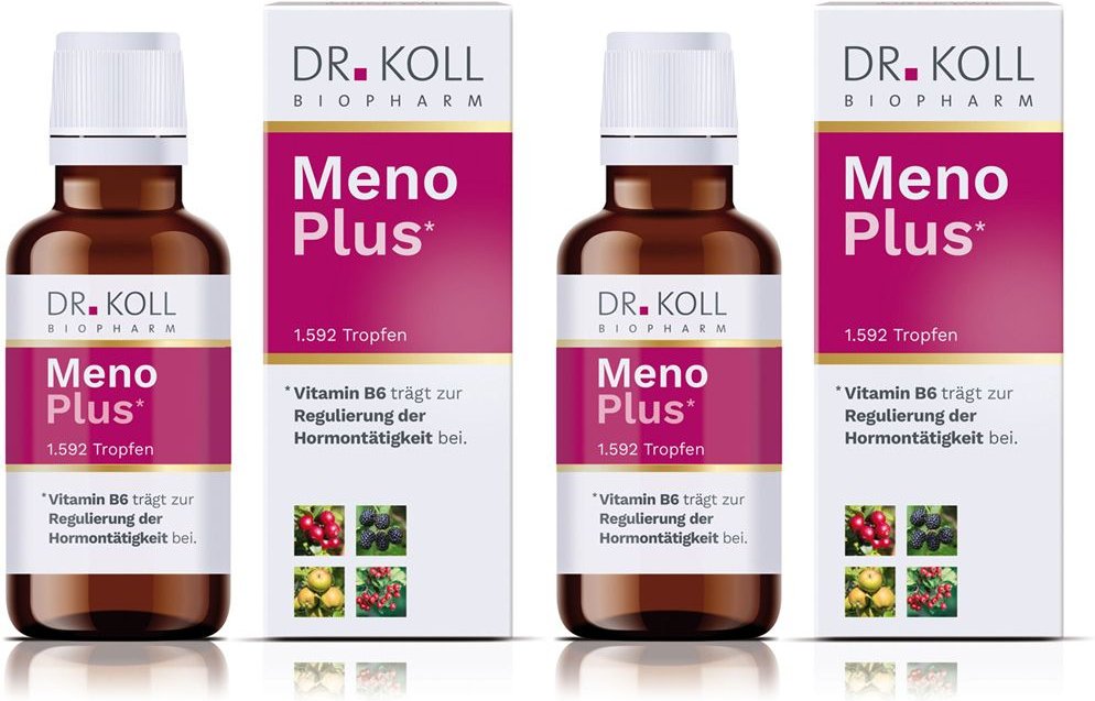 Meno Plus Dr.Koll Gemmo Komplex Vit.B12 B6 C Zink x2 2x50 ml Tropfen
