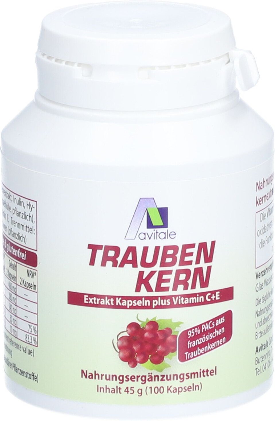 Traubenkernextrakt Kapseln 100 St