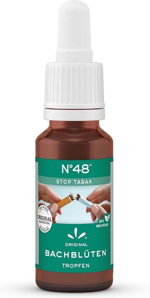 Bachblüten Nr.48 Stop Tabak Tropfen 20 ml zum Einnehmen