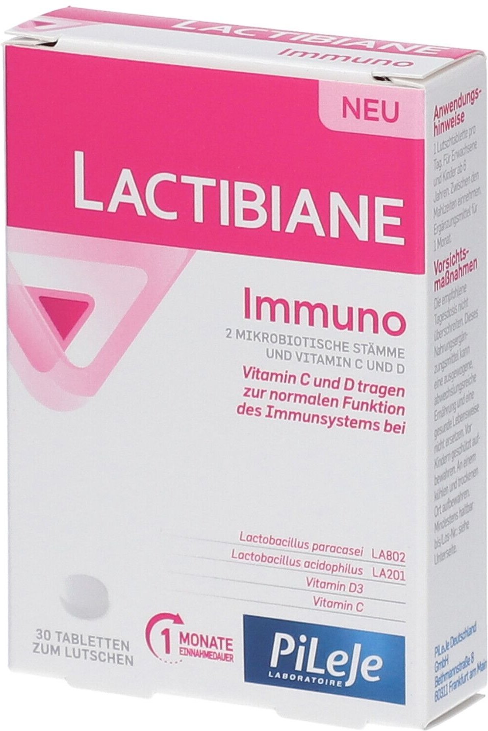 Thumbnail - Lactibiane Immuno Lutschtabletten 30 St