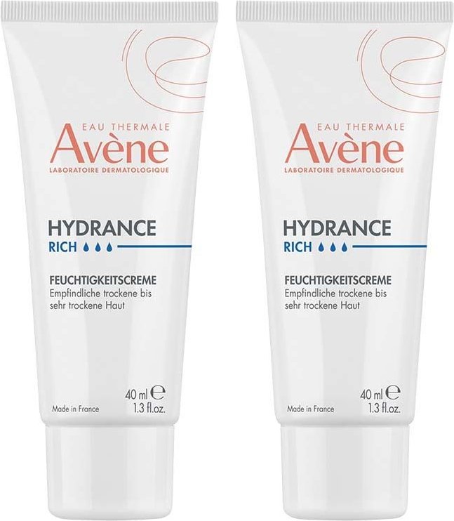Avene Hydrance reichhaltige Feuchtigkeitscreme Doppelpack 2x40 ml Creme