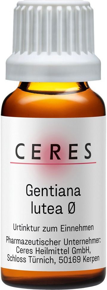 Ceres Gentiana lutea Urtinktur 20 ml Tropfen zum Einnehmen
