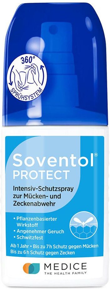 Soventol Protect Intensiv-Schutzspray Mückenabwehr 100 ml Spray