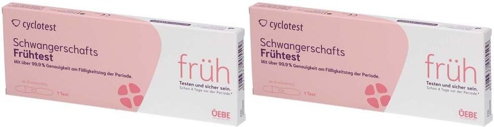 Cyclotest Schw Frueh 10Mlu x2 2x1 St Test