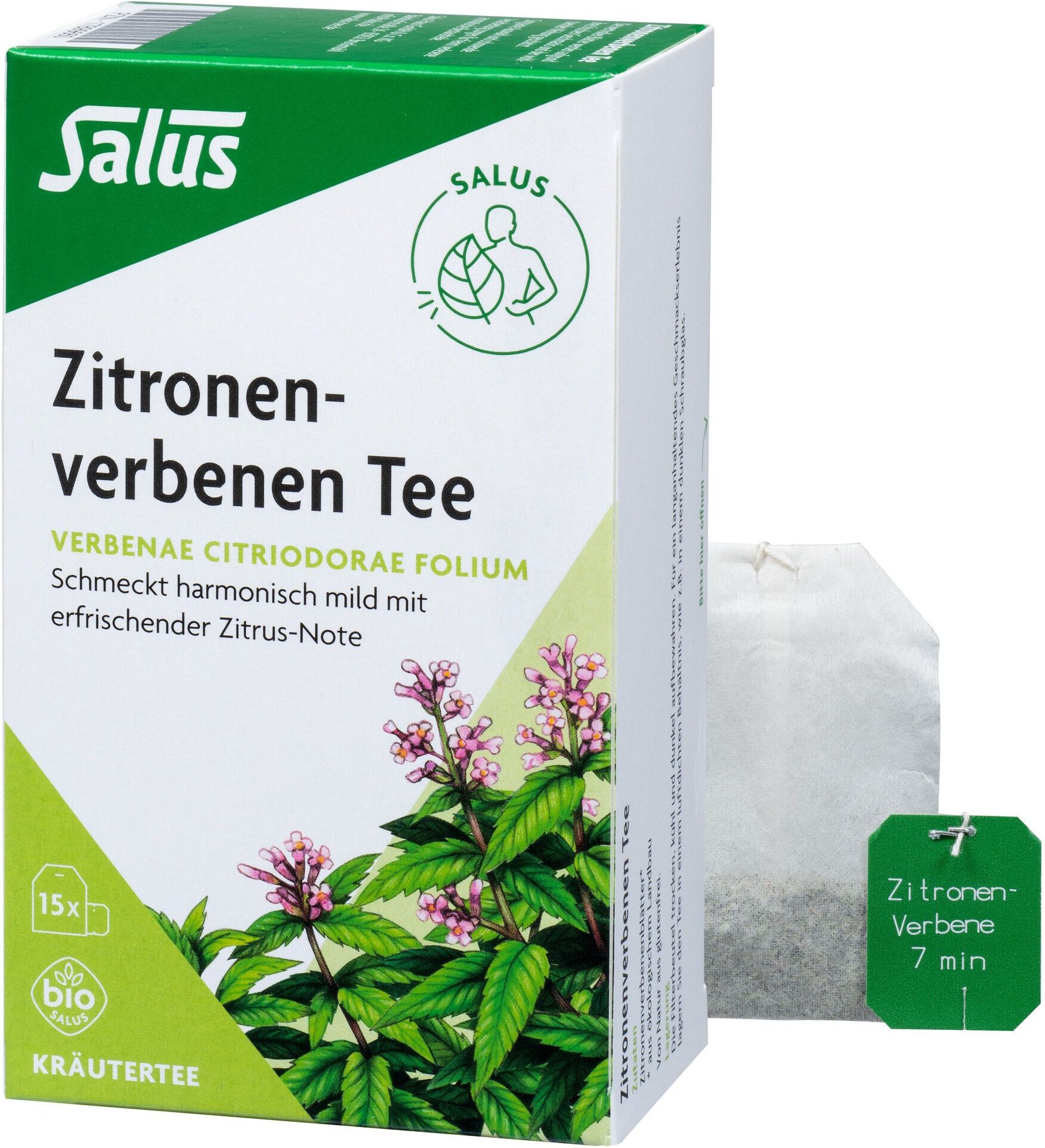Thumbnail - Zitronenverbene Tee Bio Salus Filterbeutel 15 St